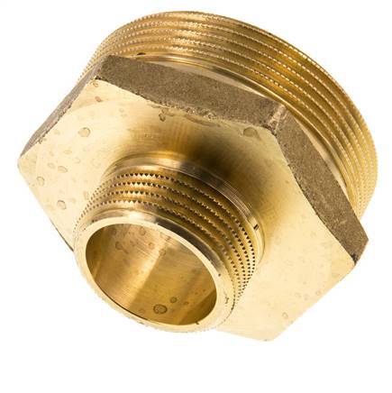 G 2'' x G 1'' Brass Double Nipple 16 Bar