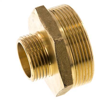 G 2'' x G 1'' Brass Double Nipple 16 Bar