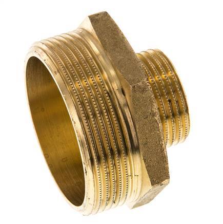 G 2'' x G 1'' Brass Double Nipple 16 Bar