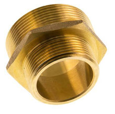 G 2'' x G 1 1/2'' Brass Double Nipple 16 Bar