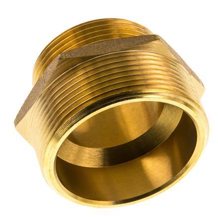 G 2'' x G 1 1/2'' Brass Double Nipple 16 Bar