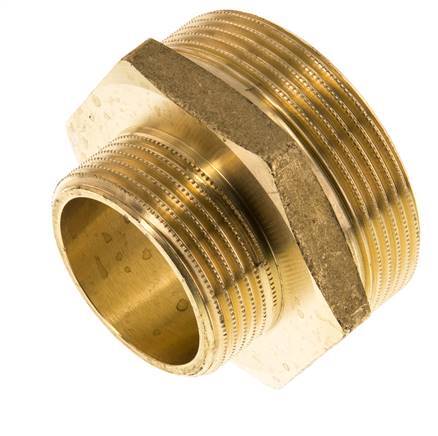 G 2'' x G 1 1/4'' Brass Double Nipple 16 Bar
