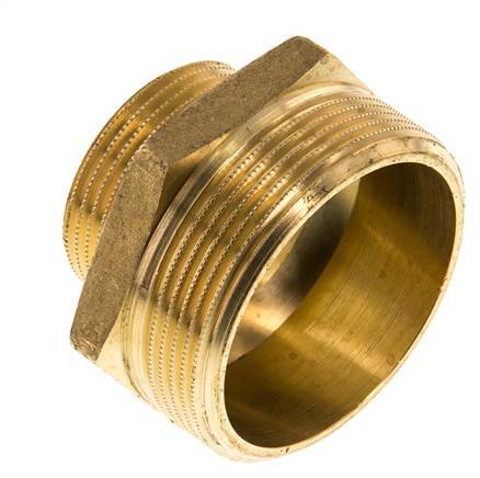 G 2'' x G 1 1/4'' Brass Double Nipple 16 Bar