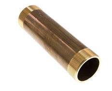 G 2'' Brass Double Pipe Nipple 16 Bar DIN 2982 - 200mm