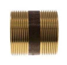 G 2'' Brass Double Pipe Nipple 16 Bar DIN 2982 - 60mm