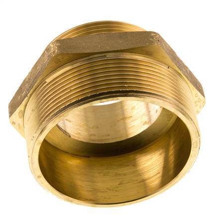 G 2 1/2'' x G 2'' Brass Double Nipple 16 Bar
