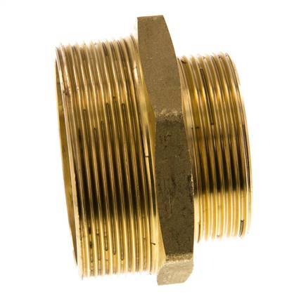 G 2 1/2'' x G 2'' Brass Double Nipple 16 Bar
