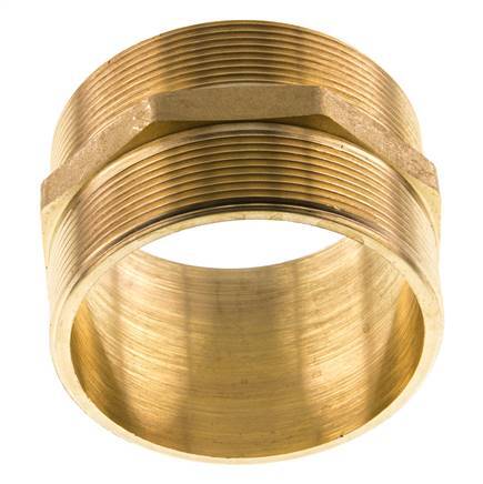 G 3'' Brass Double Nipple 16 Bar