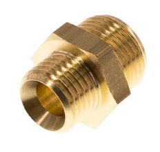 M14x1.5 x G 3/8'' Brass Double Nipple 16 Bar [2 Pieces]