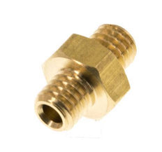 M5 Brass Double Nipple 16 Bar [10 Pieces]