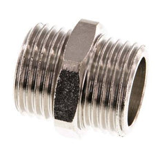 G 1/2'' Nickel plated Brass Double Nipple 16 Bar [2 Pieces]