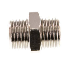 G 1/4'' Nickel plated Brass Double Nipple 16 Bar [5 Pieces]