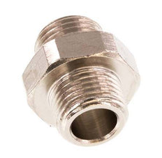 G 1/8'' Nickel plated Brass Double Nipple 16 Bar [5 Pieces]