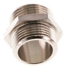 G 3/4'' Nickel plated Brass Double Nipple 16 Bar