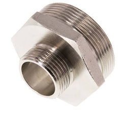 G 2'' x G 1'' Nickel plated Brass Double Nipple 16 Bar