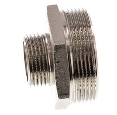 G 2'' x G 1'' Nickel plated Brass Double Nipple 16 Bar