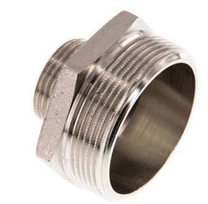 G 2'' x G 1'' Nickel plated Brass Double Nipple 16 Bar