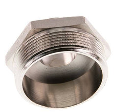 G 2'' x G 1'' Nickel plated Brass Double Nipple 16 Bar