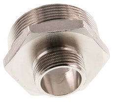 G 2'' x G 1'' Nickel plated Brass Double Nipple 16 Bar