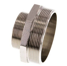G 3'' x G 2'' Nickel plated Brass Double Nipple 16 Bar