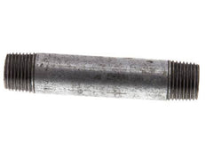 R 1/2'' Zinc plated Steel Double Pipe Nipple 50 Bar DIN 2982 - 100mm [5 Pieces]