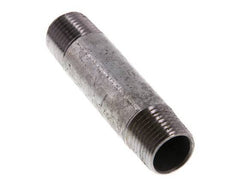 R 1/2'' Zinc plated Steel Double Pipe Nipple 50 Bar DIN 2982 - 80mm [10 Pieces]