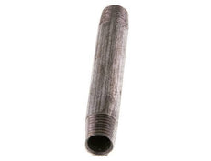 R 1/4'' Zinc plated Steel Double Pipe Nipple 50 Bar DIN 2982 - 80mm [2 Pieces]