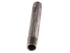 R 1/4'' Zinc plated Steel Double Pipe Nipple 50 Bar DIN 2982 - 80mm [2 Pieces]