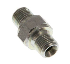 G 1/8'' Zinc plated Steel Double Nipple 400 Bar - Hydraulic [5 Pieces]