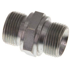 G 3/4'' Zinc plated Steel Double Nipple 400 Bar - Hydraulic