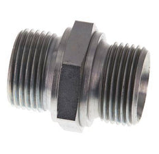 G 1'' Zinc plated Steel Double Nipple 345 Bar - Hydraulic