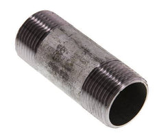 R 1'' Zinc plated Steel Double Pipe Nipple 50 Bar DIN 2982 - 80mm [5 Pieces]