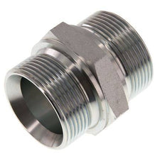 G 1 1/2'' Zinc plated Steel Double Nipple 315 Bar - Hydraulic