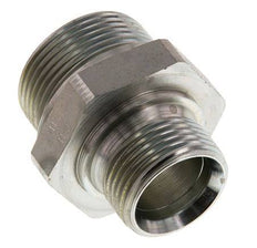 G 1 1/4'' x G 1'' Zinc plated Steel Double Nipple 315 Bar - Hydraulic