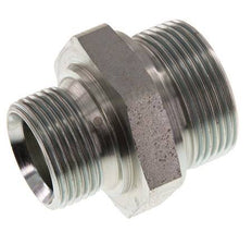 G 1 1/4'' x G 1'' Zinc plated Steel Double Nipple 315 Bar - Hydraulic