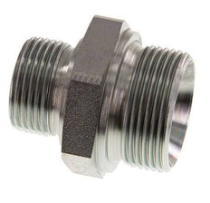 G 1 1/4'' x G 1'' Zinc plated Steel Double Nipple 315 Bar - Hydraulic