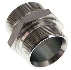 G 2'' Zinc plated Steel Double Nipple 160 Bar - Hydraulic