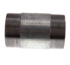 R 2 1/2'' Zinc plated Steel Double Pipe Nipple 50 Bar DIN 2982 - 120mm