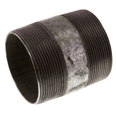 R 2 1/2'' Zinc plated Steel Double Pipe Nipple 50 Bar DIN 2982 - 80mm