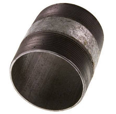 R 2 1/2'' Zinc plated Steel Double Pipe Nipple 50 Bar DIN 2982 - 80mm