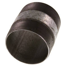 R 2 1/2'' Zinc plated Steel Double Pipe Nipple 50 Bar DIN 2982 - 80mm