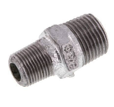 R 1/2'' x R 3/8'' Zinc plated Cast iron Double Nipple 25 Bar [2 Pieces]