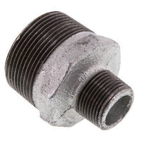 R 1 1/2'' x R 3/4'' Zinc plated Cast iron Double Nipple 25 Bar