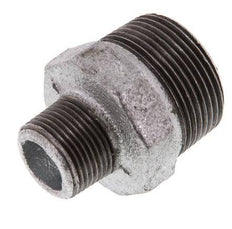 R 1 1/4'' x R 3/4'' Zinc plated Cast iron Double Nipple 25 Bar