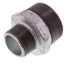 R 2'' x R 1 1/4'' Zinc plated Cast iron Double Nipple 25 Bar