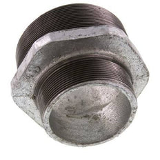 R 4'' x R 3'' Zinc plated Cast iron Double Nipple 25 Bar