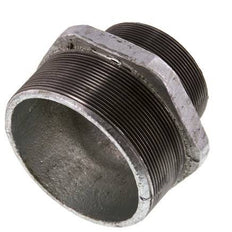 R 4'' x R 3'' Zinc plated Cast iron Double Nipple 25 Bar