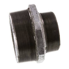 R 4'' x R 3'' Zinc plated Cast iron Double Nipple 25 Bar