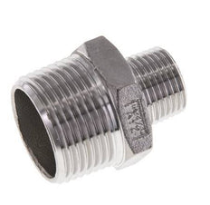1/2'' NPT x 1'' NPT Stainless steel Double Nipple 16 Bar