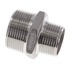 1'' NPT x 1 1/4'' NPT Stainless steel Double Nipple 16 Bar